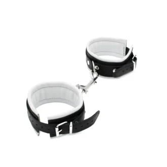 Leather Anklecuffs White van Kiotos Leather, GTIN: 8720246445923