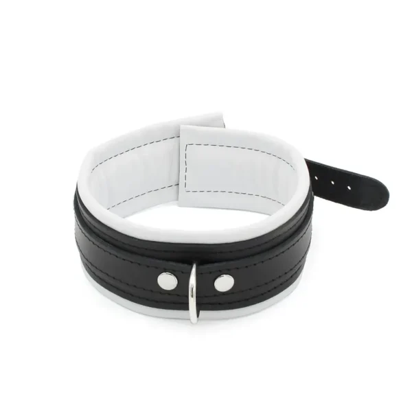 Leather Collar White van Kiotos Leather, GTIN: 8720246445909