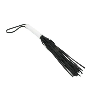 Leather Whip with White Grip van Kiotos Leather, GTIN: 8720246445893