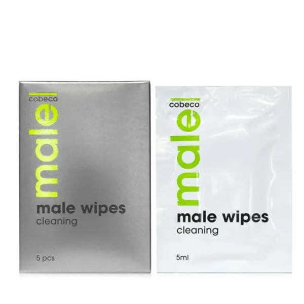 MALE Wipes Cleaning 5 x 5 ml van Cobeco, GTIN: