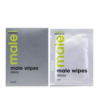 MALE Wipes Delay 6 x 2.5 ml van Cobeco, GTIN: