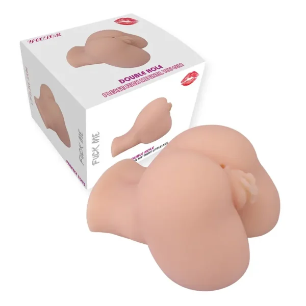 Masturbator Double Hole 1 (S) van Perfect Toys, GTIN: 8720246442496