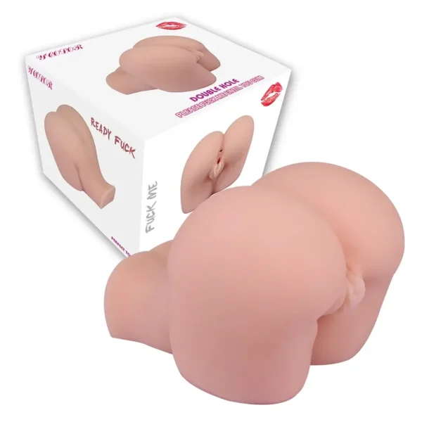 Masturbator Double Hole 5 (M) van Perfect Toys, GTIN: 8720246442557