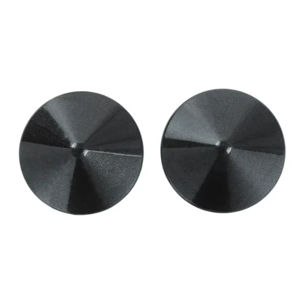 Metal Round Nipple Covers Black van Kiotos Steel, GTIN: 8720246445169