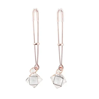 Nipple Clamps Rose Gold Prism van Kiotos Steel, GTIN: 8720246446449