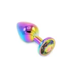 Rainbow Butplug with Gem M van Kiotos Steel, GTIN: 8720246443219