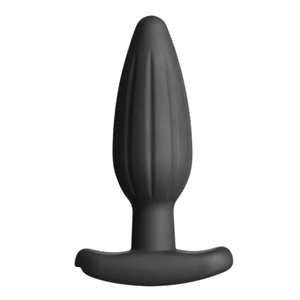 Rocker Silicone Noir Butt Plug - Medium van ElectraStim, GTIN: 609224031755