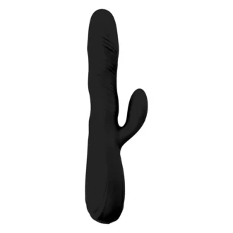 Rotating Vibrator with Clitorial Stimulation Black van Lang Loys, GTIN: 8436572923027