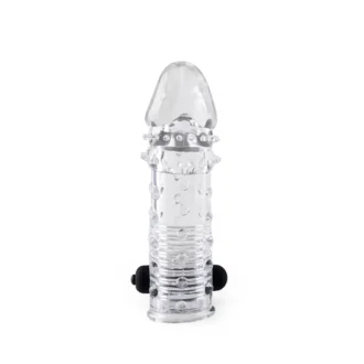 S11 Realistic Sleeve Clear 15.5 cm with Vibration - Afbeelding 2