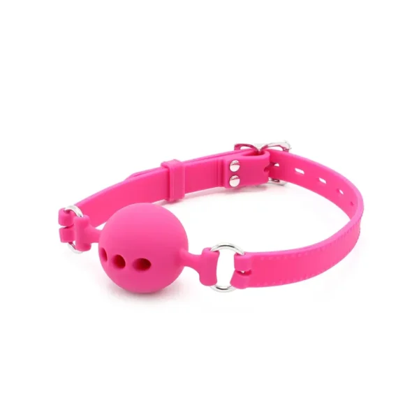 Silicone Ball Gag with Holes Pink van Kiotos X Label, GTIN: 8720246447132