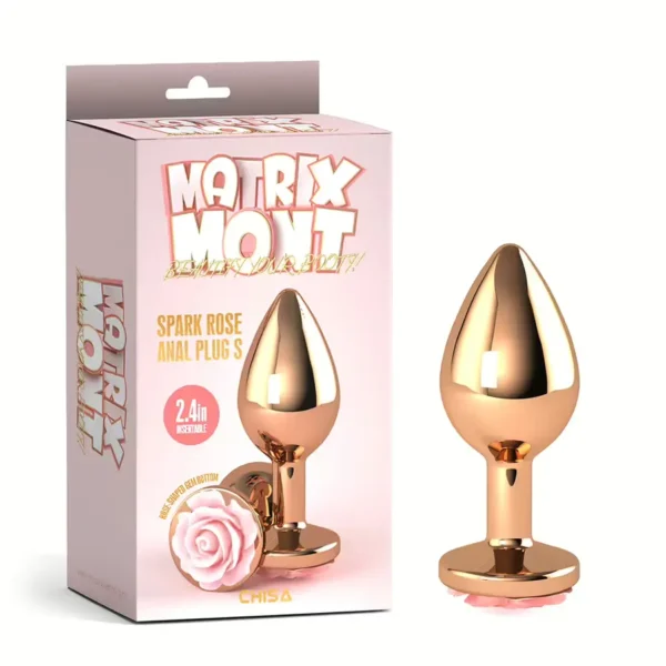 Spark Rose Anal Plug S van Chisa, GTIN: 759746122469