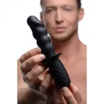 The Handler 10x Silicone Vibrating Thruster van Ass Thumpers, GTIN: