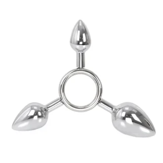 Triple O Anal Plugs Ring van Kiotos Steel, GTIN: 8720246441338