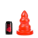 All Red Triple Pleasure Buttplug Small van All Black, GTIN: 5420044220908