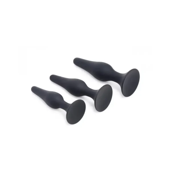 Triple Spire Tapered Silicone Anal Trainer Set van Master Series, GTIN: