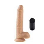 Vibrating Thrusting Dildo with Remote R14 - Flesh van Virgite, GTIN: