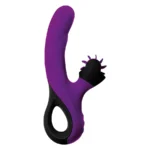 Vibrator with Clitorial Wheel Stimulator Purple van Lang Loys, GTIN: 8436572923096