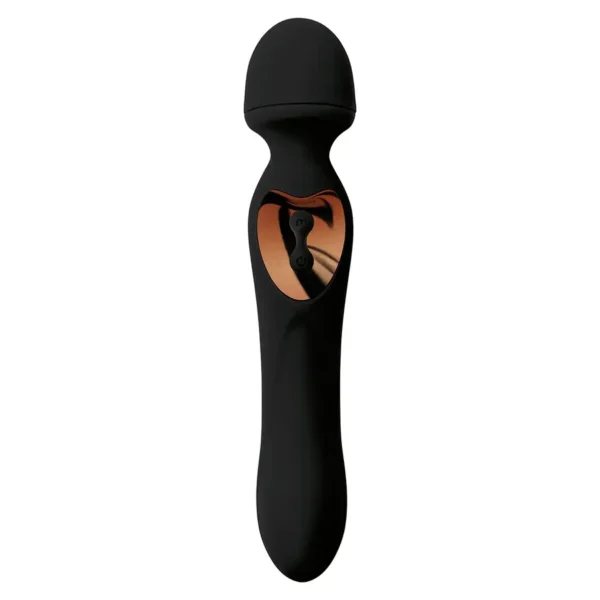 Wand Vibrator 2 In 1 Black van Lang Loys, GTIN: 8436572923089