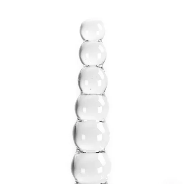 Glass Dildo Clear Balls van Kiotos Glass, GTIN: 8719497533923