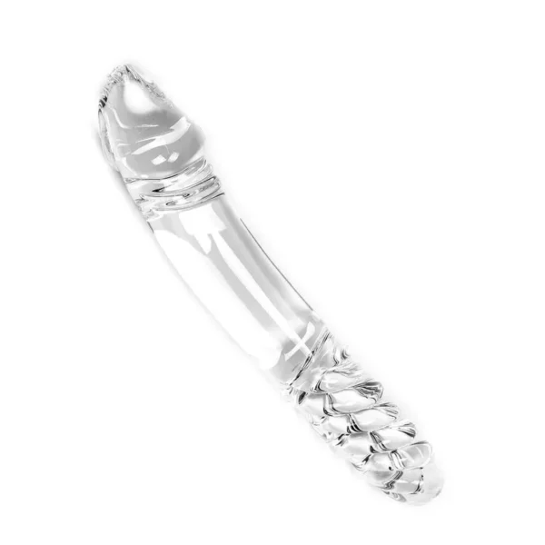 Glass Dildo Clear Double van Kiotos Glass, GTIN: 8719497533947