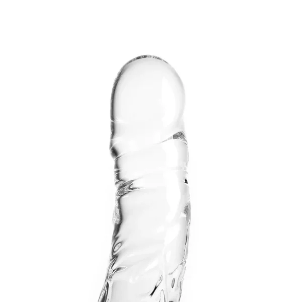 Glass Dildo Clear Penis Round van Kiotos Glass, GTIN: 8719497534388