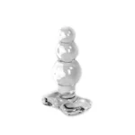 Glass Dildo Clear Butt Plug Balls van Kiotos Glass, GTIN: 8719497534401