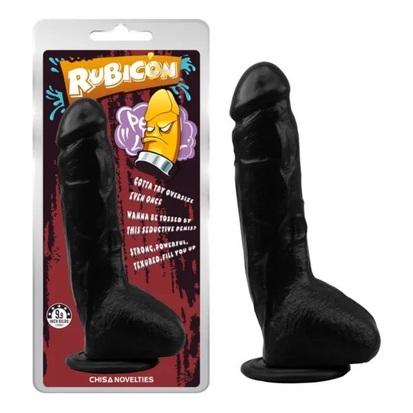 Rubicon Suction Dildo 2 Black van Chisa, GTIN: 759746321558