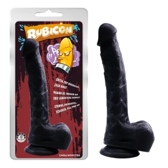 Rubicon Suction Dildo 8 Black van Chisa, GTIN: 759746215796