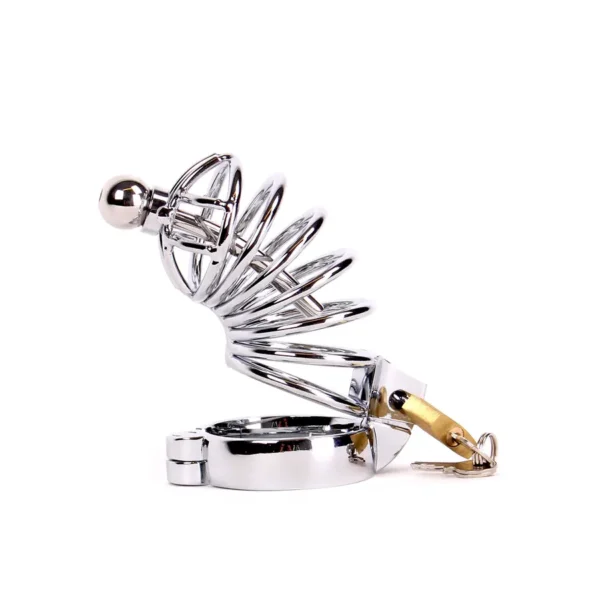 Chastity Cage /w Penis Stick van Kiotos Steel, GTIN: 8719497534104