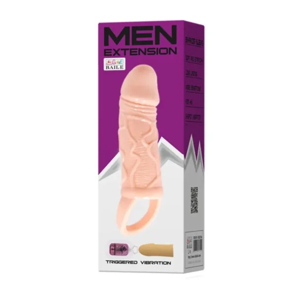 Men Extension Flesh Vibrating van Baile, GTIN: 6959532316124