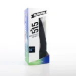 515 Line 14.5 Inch Zuignap Dildo Zwart van Dildorama 515 Line, GTIN: 5420044217533