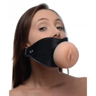 Pussy Face Oral Sex Mouth Gag van Master Series, GTIN: 848518025999