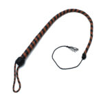 Leren Zweep Zwart & Bruin 90 cm van Kiotos Leather, GTIN: 8720246449945