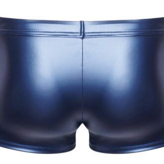 NEK Boxer Metallic Blauw met Bandjes en Studs - Afbeelding 7