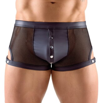 Stoere Mesh Boxer Dinand met Drukknoopsluiting van , GTIN: