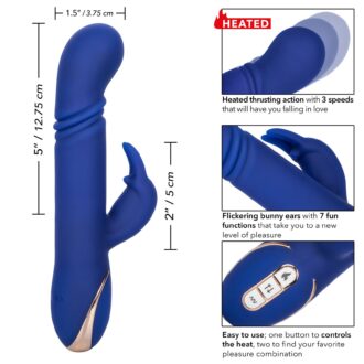 Heated Thrusting G Signature Rabbit Vibrator - Afbeelding 8