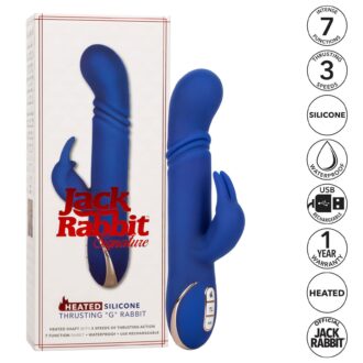 Heated Thrusting G Signature Rabbit Vibrator - Afbeelding 10
