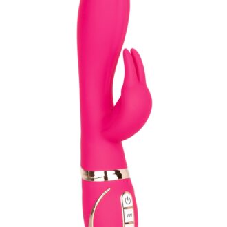 Roze Silicone Ultra-Soft Rabbit Signature Vibrator van CalExotics, GTIN: 716770093264