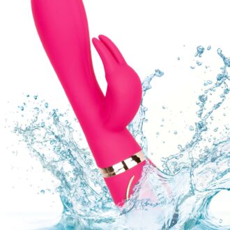 Roze Silicone Ultra-Soft Rabbit Signature Vibrator - Afbeelding 6