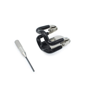 BDSM Mondklem met Zwarte Coating - Afbeelding 9
